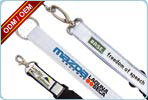 Wooven In Satin Lanyards